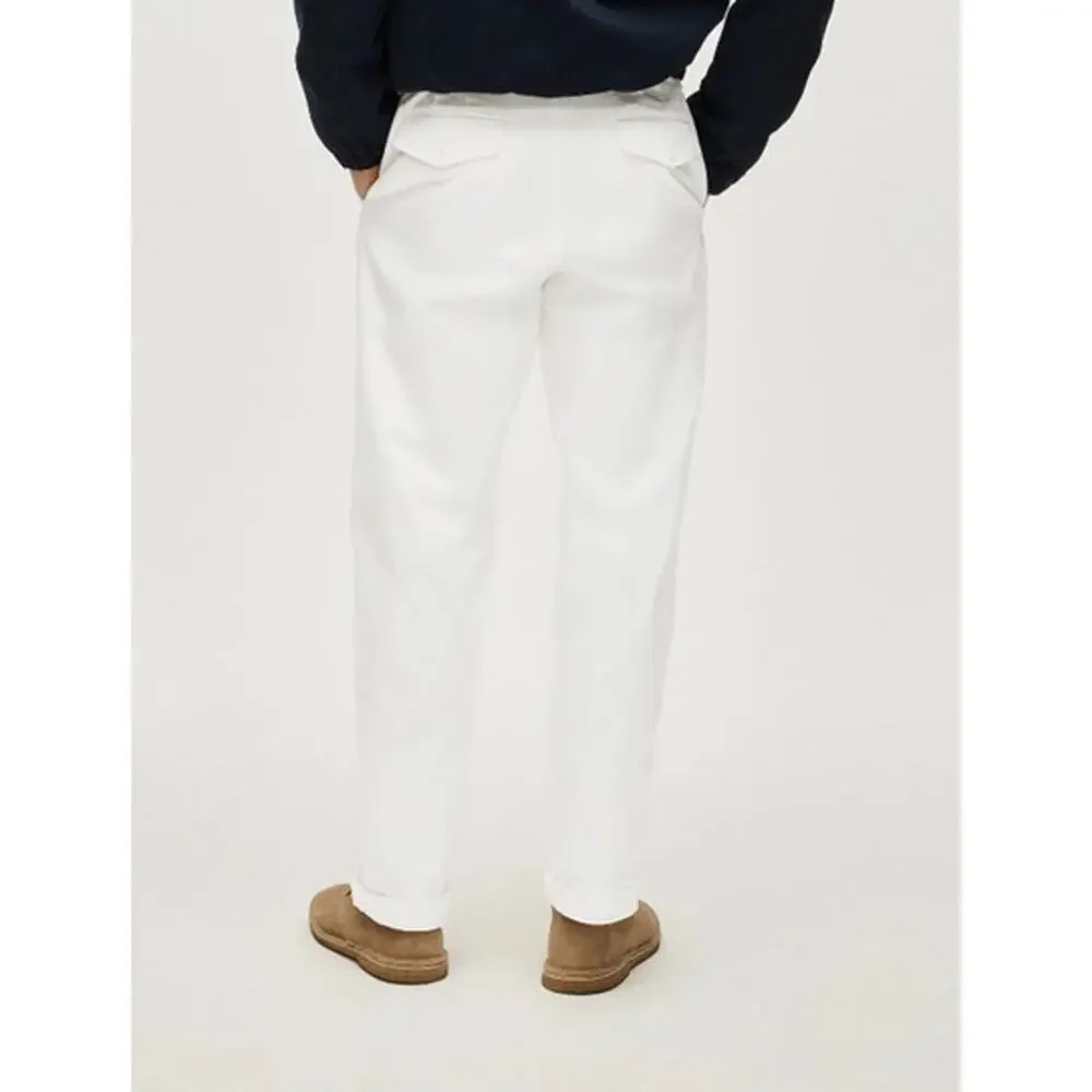 NWT J. Crew Men's Classic Chino Pant White 31/32